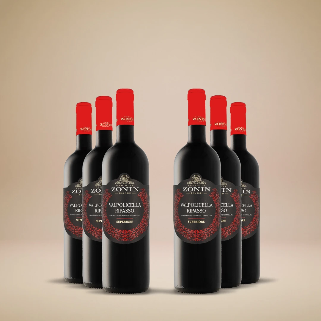 2021 Valpolicella Ripasso DOC Superiore Zonin, 6-pack