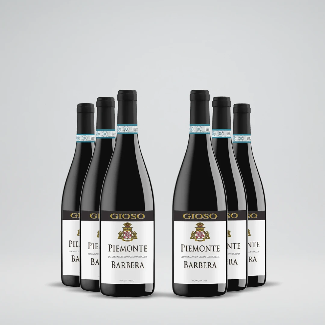 Barbera Piemonte DOC 2023, 6-pack