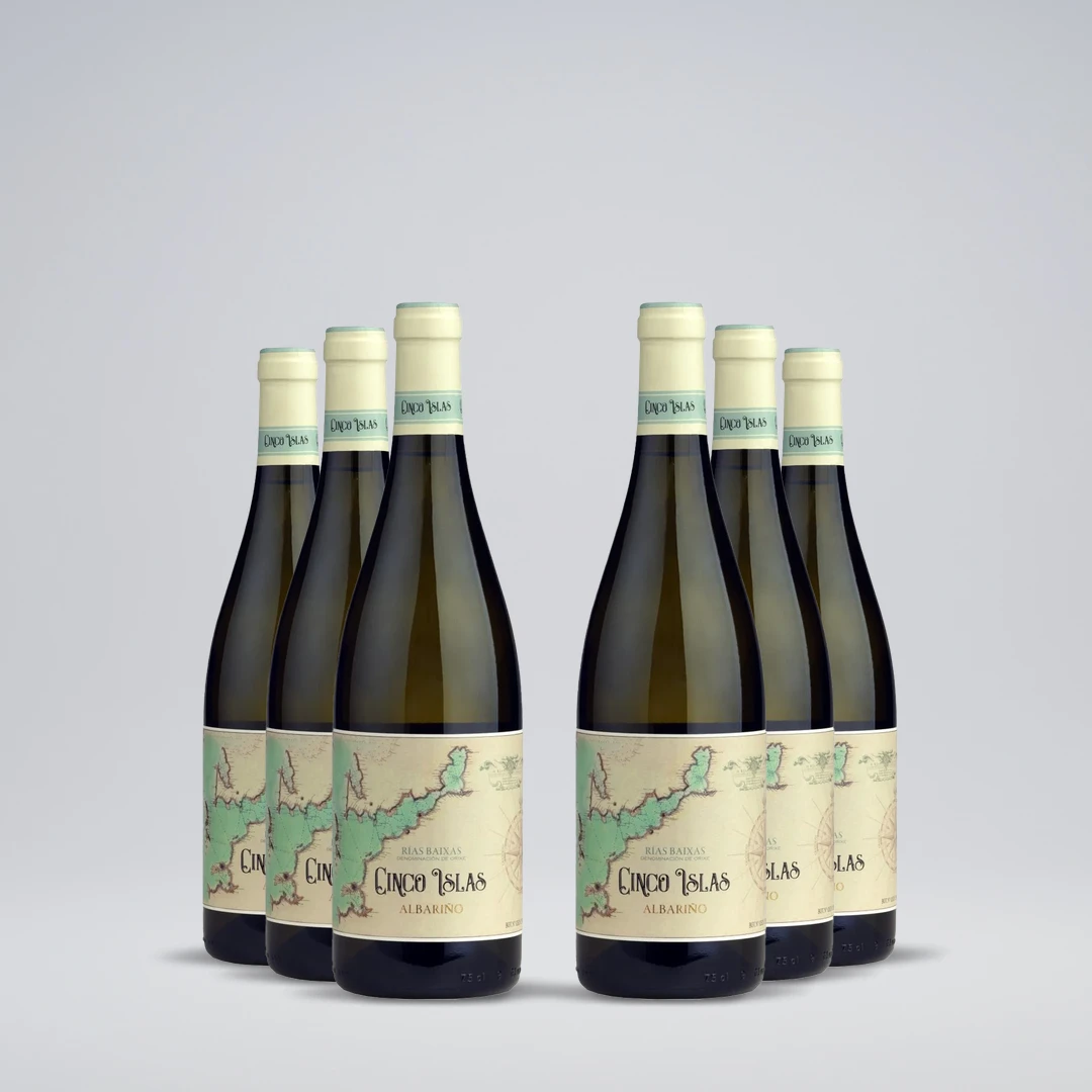Cinco Islas Albariño Rias Baixas 2024, 6-pack