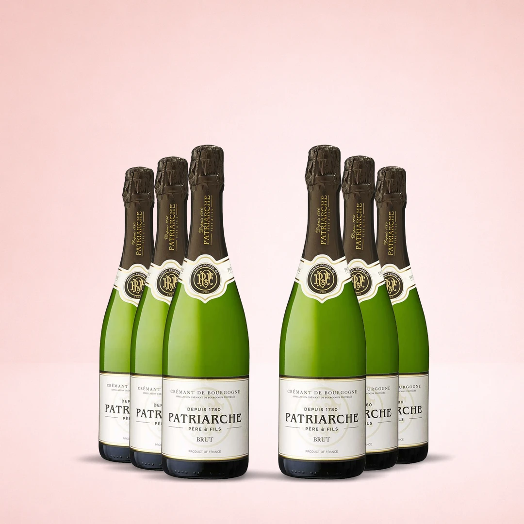 Crémant de Bourgogne Brut Patriarche, 6-pack